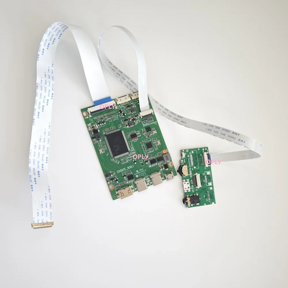 

LCD Controller Board For LQ116M1JX07 LQ116M1JX06 1920x1080 Laptop Screen Micro USB TYPE-C 30 Pin 11.6" EDP Kit Mini-HDMI DIY
