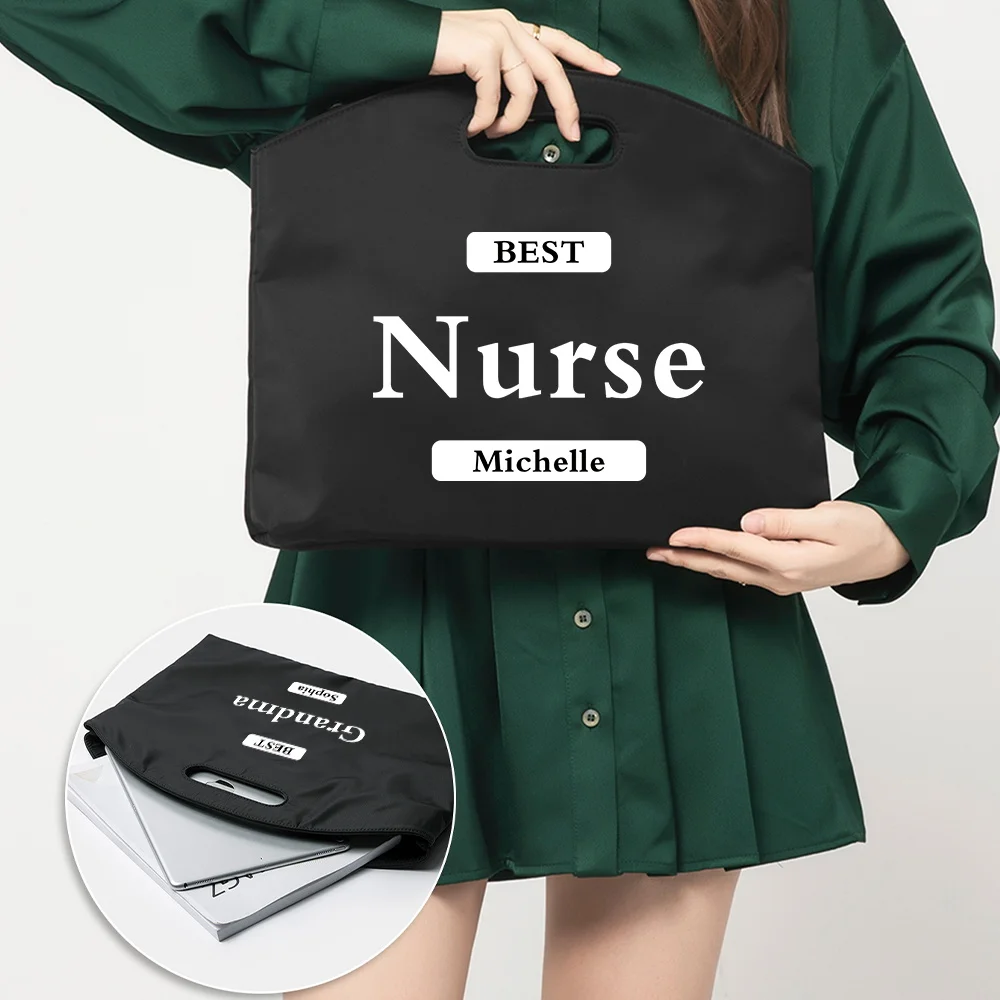 أزياء الطباعة الأعمال مكتب حقيبة الكمبيوتر سعة كبيرة حقيبة يد حقيبة