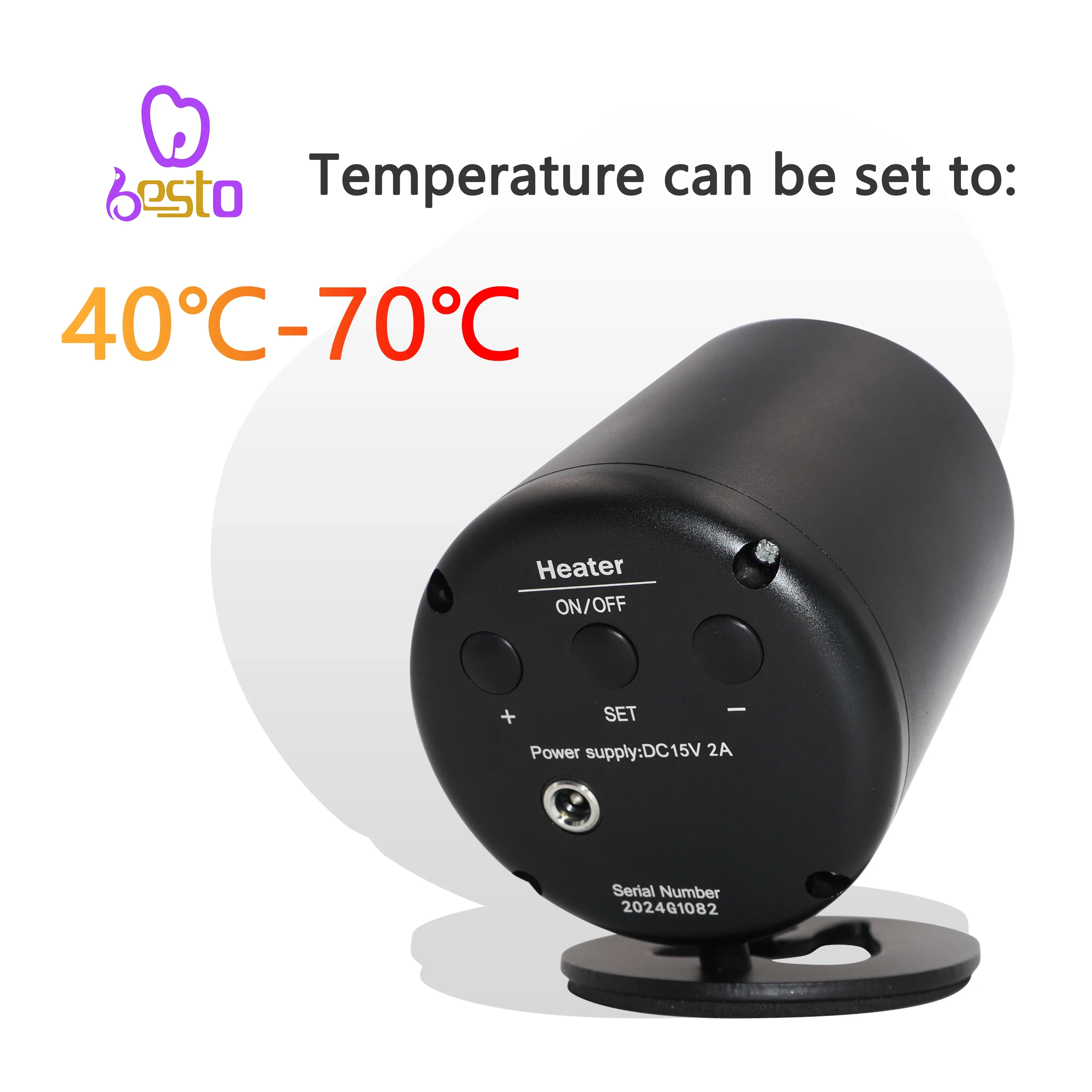 US or EU Plug With Display Screen  den tal Resin Heater Composite Heater AR Heat Composite Resin Material Soften Warmer den tal