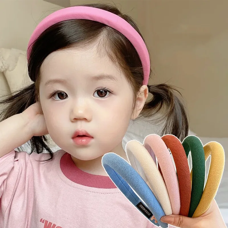 New Baby Headband Cross Top Elastic Hair Bands Hair Hoop Girls Hairband Hair Accessories Twisted Knotted Headwrap 2023