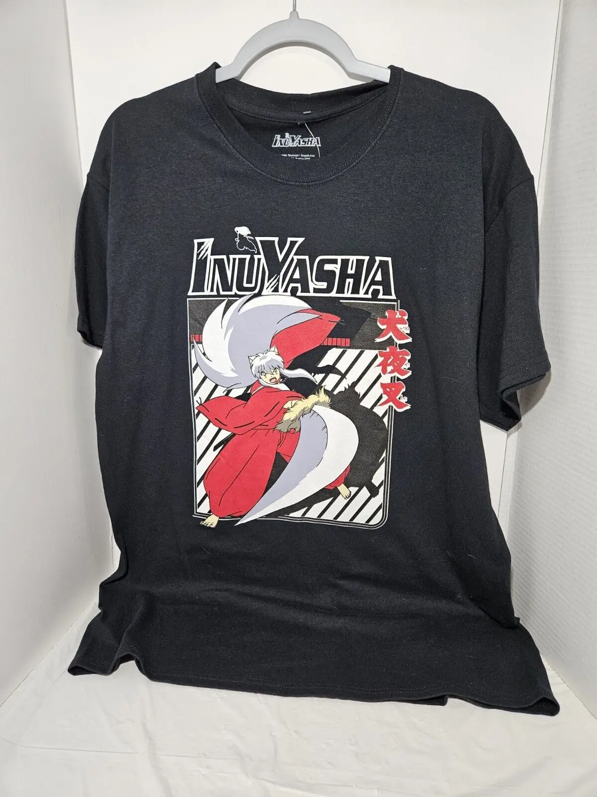 

Inuyasha Anime Black T-Shirt Size L New With Tags