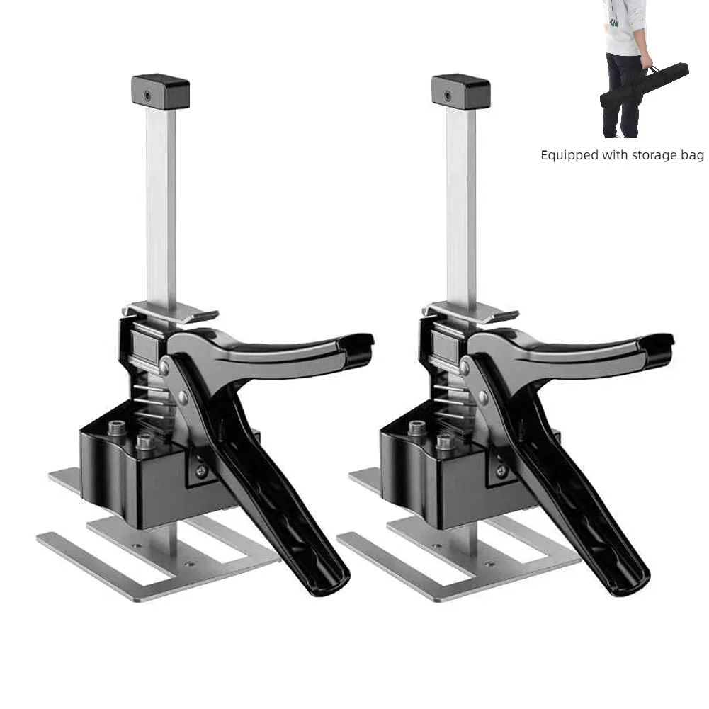 Furniture Lifters jack Tools Labor Saving Arm Jack 2 Pack Hand Lifting Jack for Cabinets and Wall Tile Height Adjuster