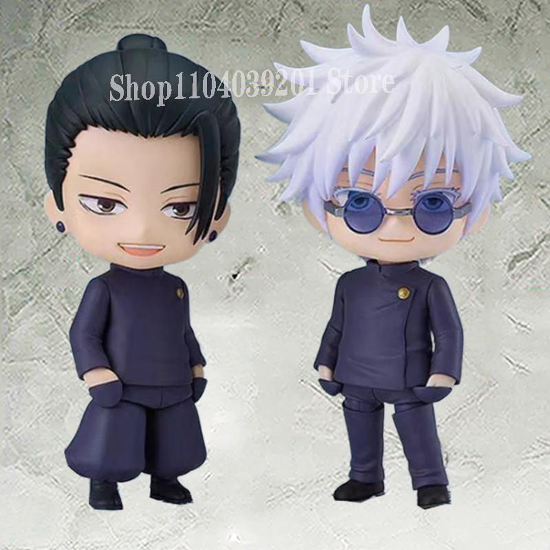 10cm Jujutsu Kaisen Figures Action Geto Suguru Figurine Satoru Movable Gojo Figure Mini Edition Decor Model PVC Collection Toys