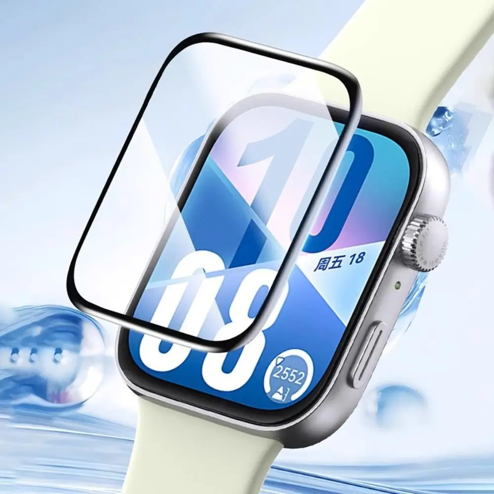 Anti Scratch Full Screen Protector Dust-proof Easy Install Protective Film Smartwatch Soft Film for Huawei Watch Fit4/Fit4 Pro