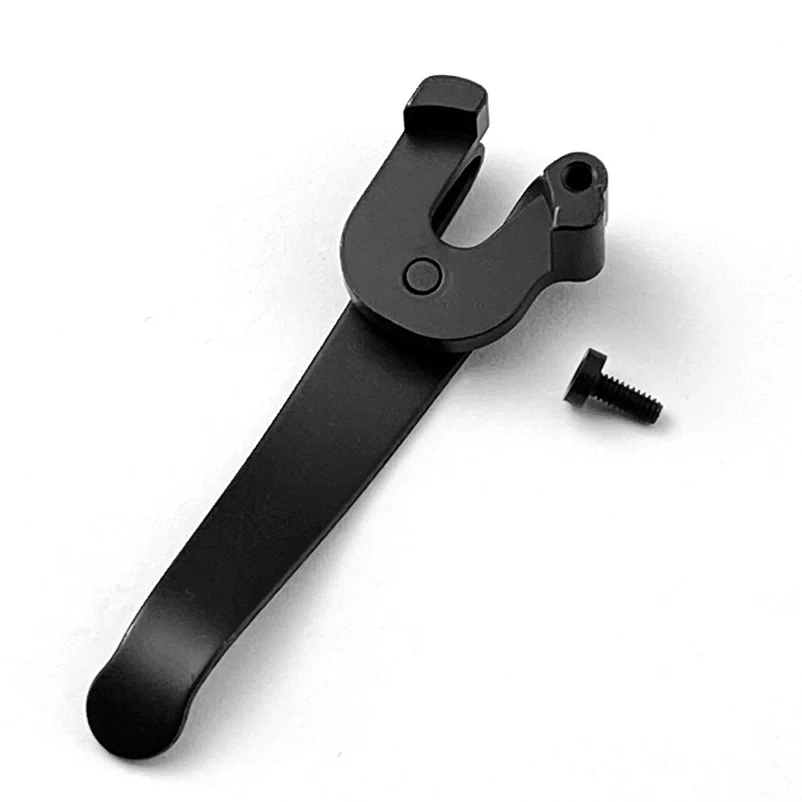 With Screw Stainless Steel Knife Deep Carry Pocket Clip Back Clamp for 91MM Victorinox Swiss Army DIY Make Accessories Parts