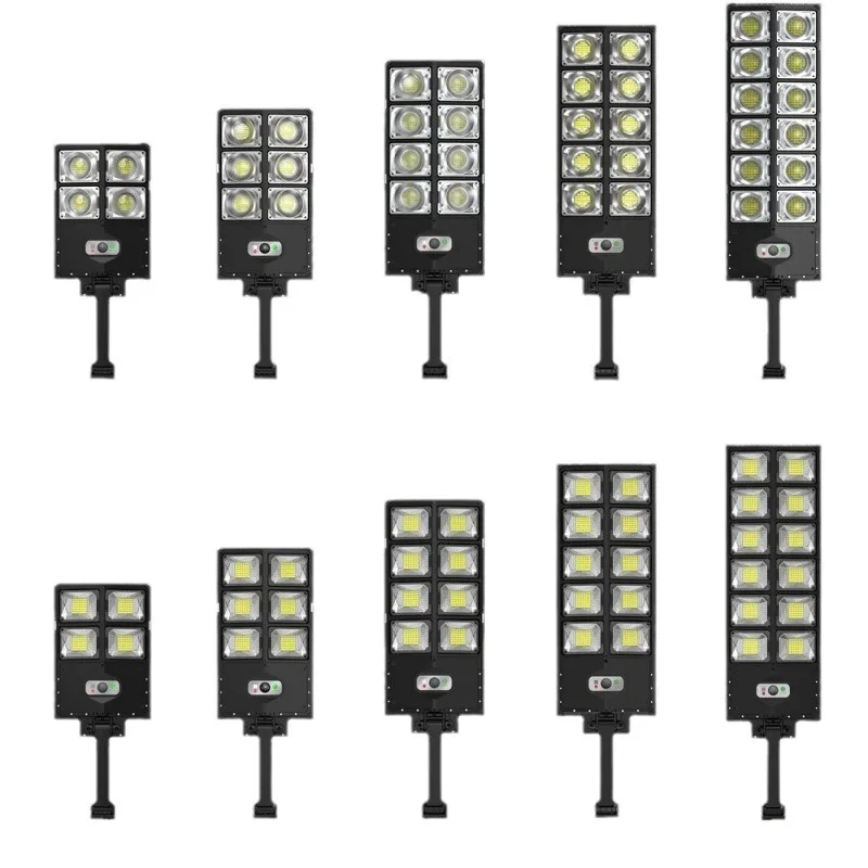 

Newest 4/6/8/10/12Head Powerful Outdoor Solar Lights 504 LED Garden Lamp Solar Panel Lamps Waterproof Motion Sensor Street Light