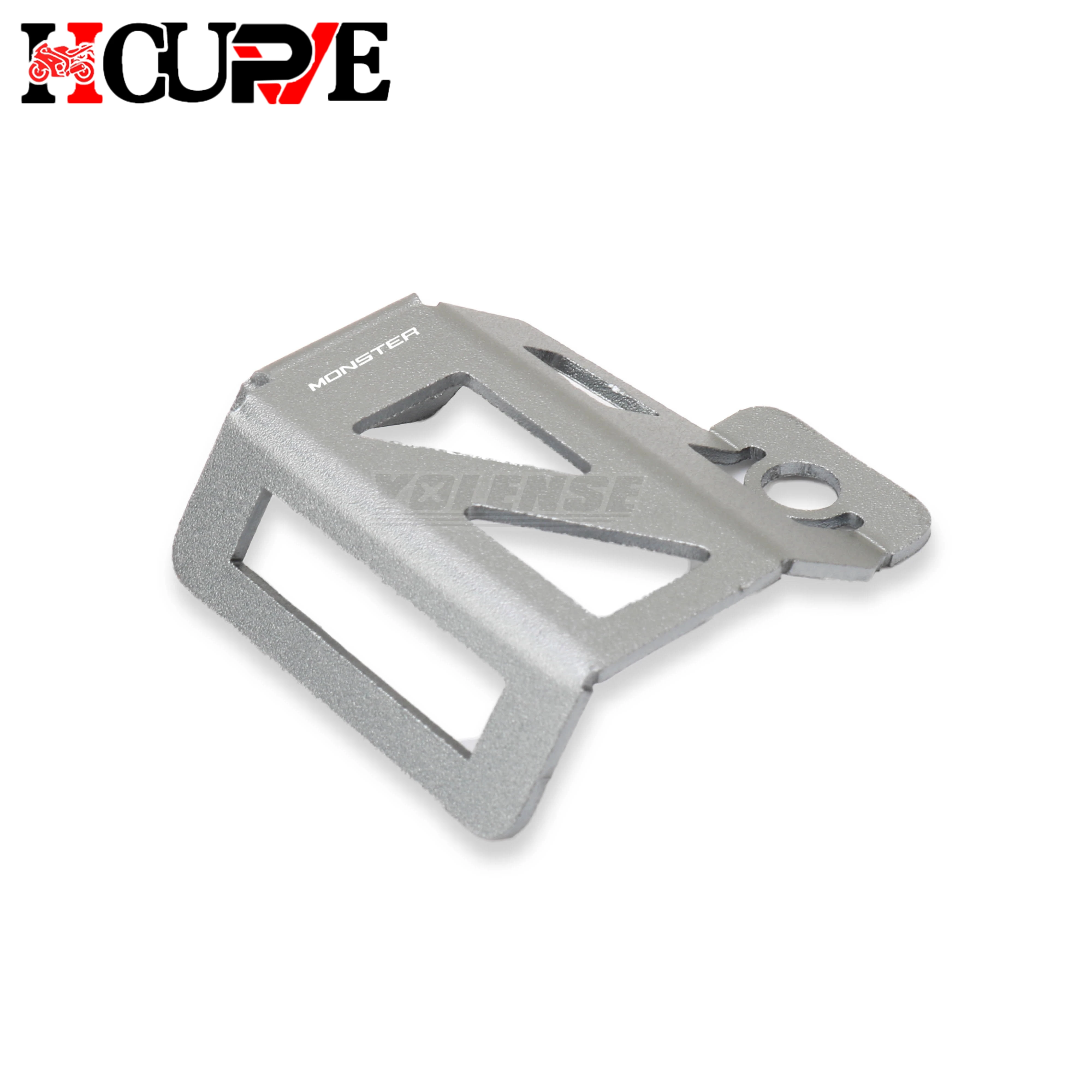 Motorcycle Rear Brake Fluid Reservoir Cap Cover Oil Tank Protector For Monster 695 696 796 795 797 821 1000 1100S 1200