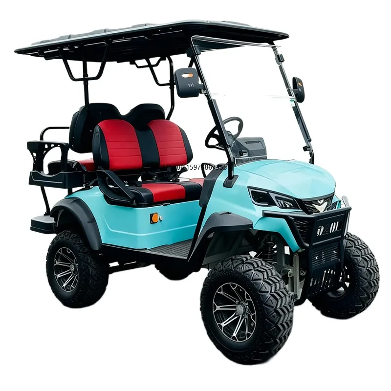 Electric 4-Seater Golf Cart Battery Powered Golf Cart For Sale