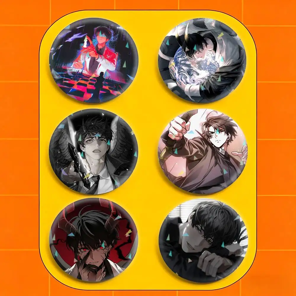 

Kim Dokja ORV 32/44/58mm Handmade Pins Round Brooch Badge Backpacks Clothes Jewelry Gifts