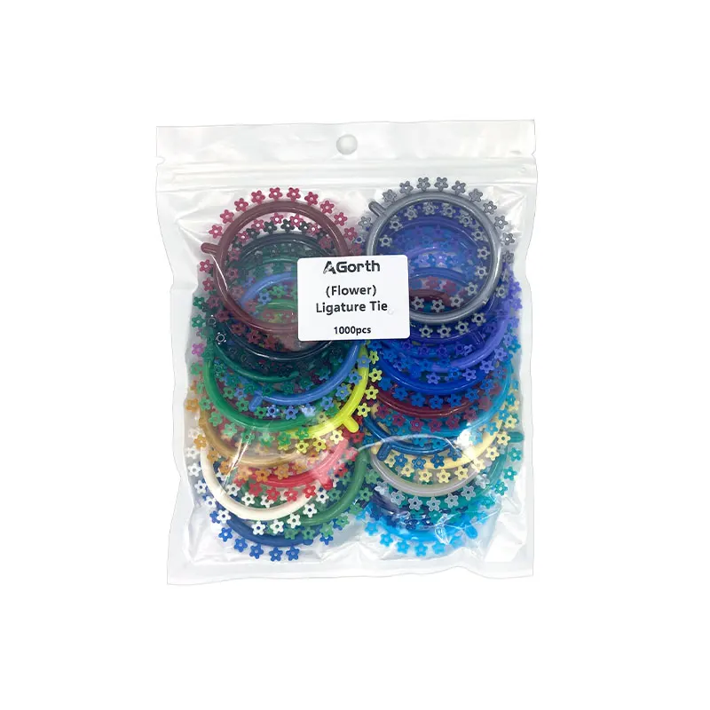 1040 Attaches élastiques Orthodontiques – Ligatures Dentaires En Caoutchouc