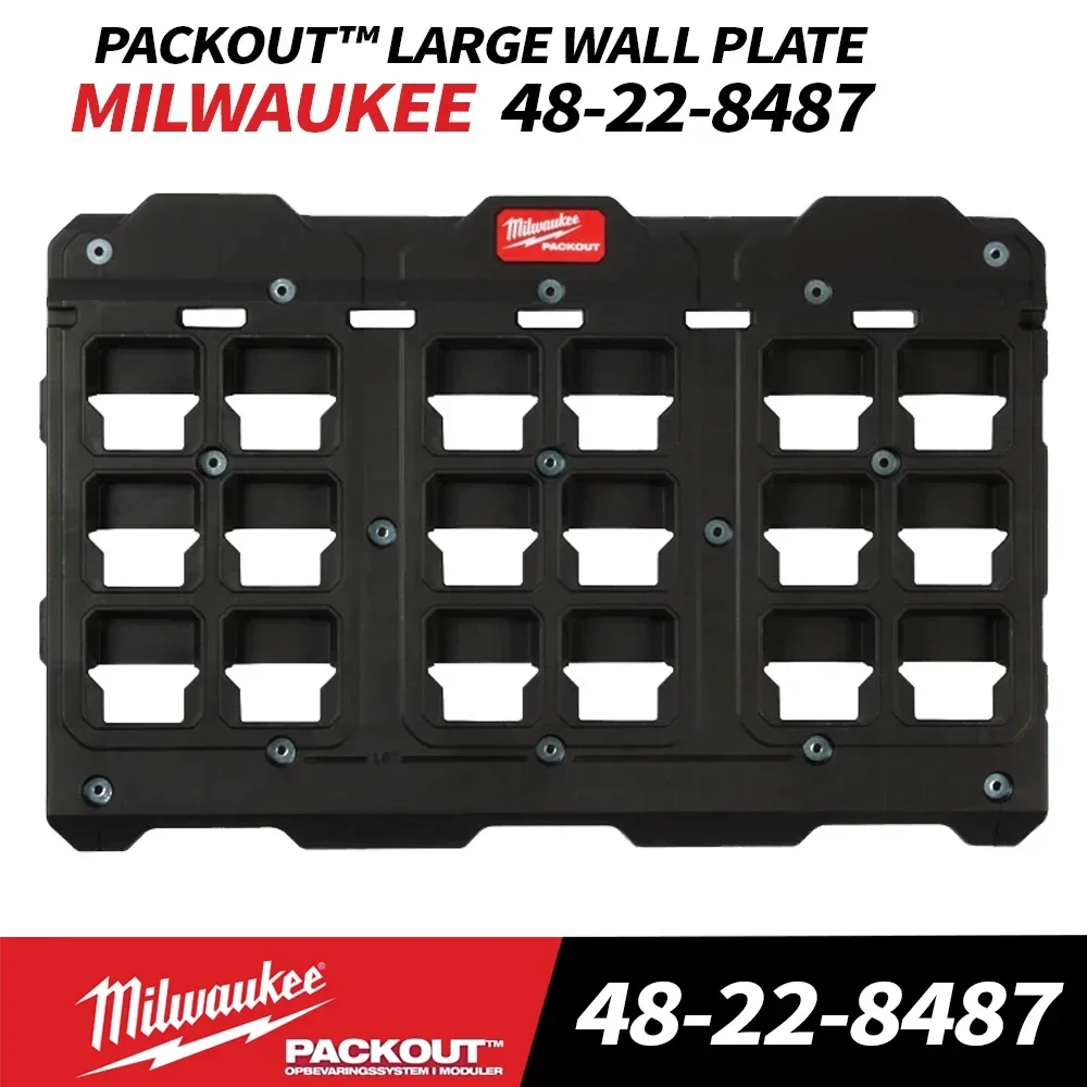 

Milwaukee 48-22-8487 PACKOUT™ Large Wall Plate MILWAUKEE Tool Accessories