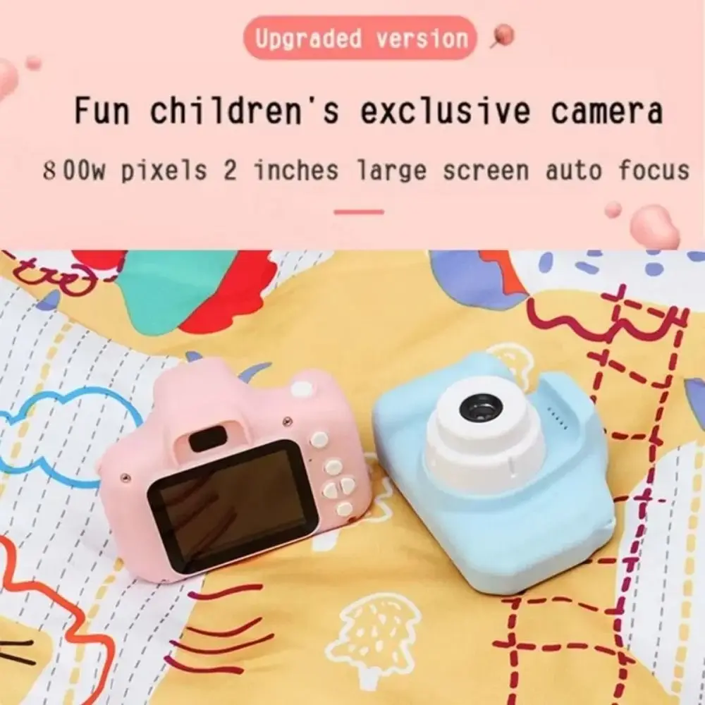 X2 Mini cámara para niños pequeños juguetes Slr niños Mini cámara Digital niños cámara tomar fotografías niños cámara HD juguetes niños