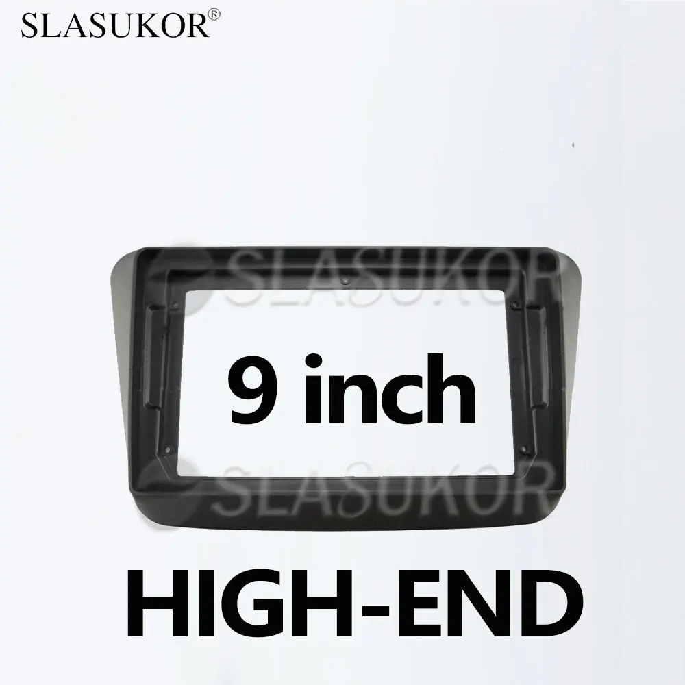 9 INCH Android Audio Car frame Kit Fascia Panel For SUZUKI WAGON R 2019 HIGH-END LOW-END frame No cable No Canbus