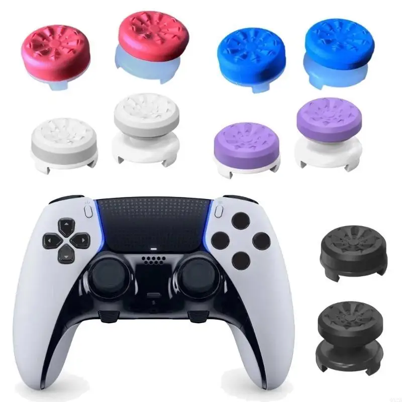Silicone Thumb Grips Thumbstick Covers For Controllers, Improve Reaction Speed