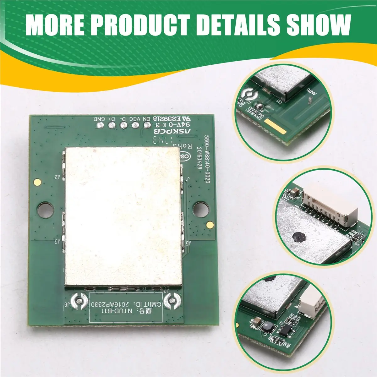 RTL8814AU High-Power Network Card/RTL8814 Module/High-Power 11ac Dual-Band Network Card/Gigabit Network Card