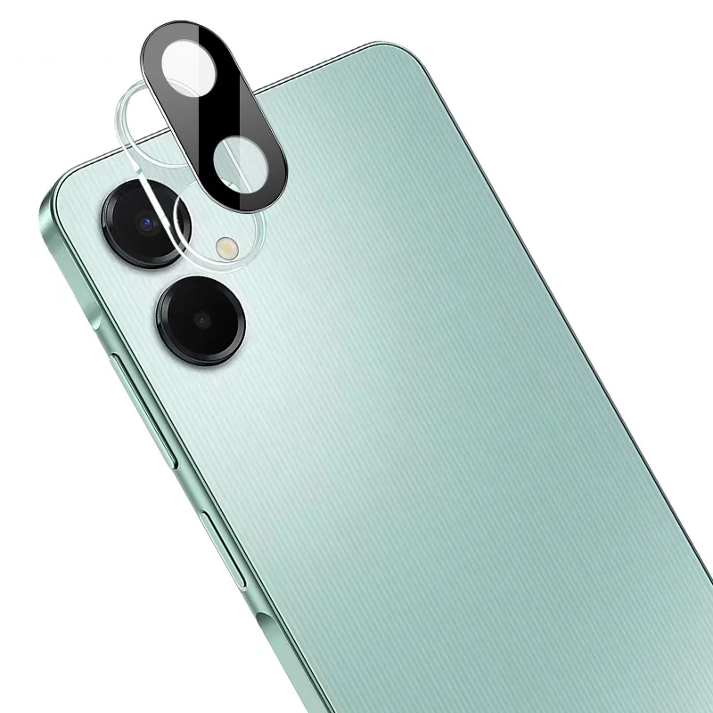 

Для Samsung Galaxy A06 5G пленка для линз из закаленного стекла + акриловая крышка (черная версия)