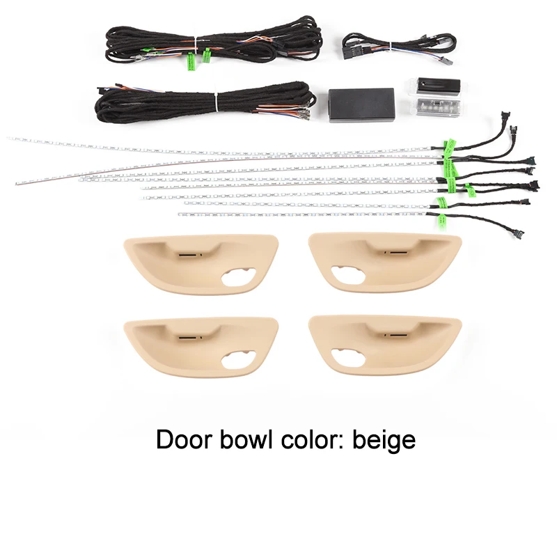 Interior Neon Ambient Light 12V RGB Decorative Led Stripe 9 Colors Decorative Lighting For BMW 5 Series F10 F11 2010-2018