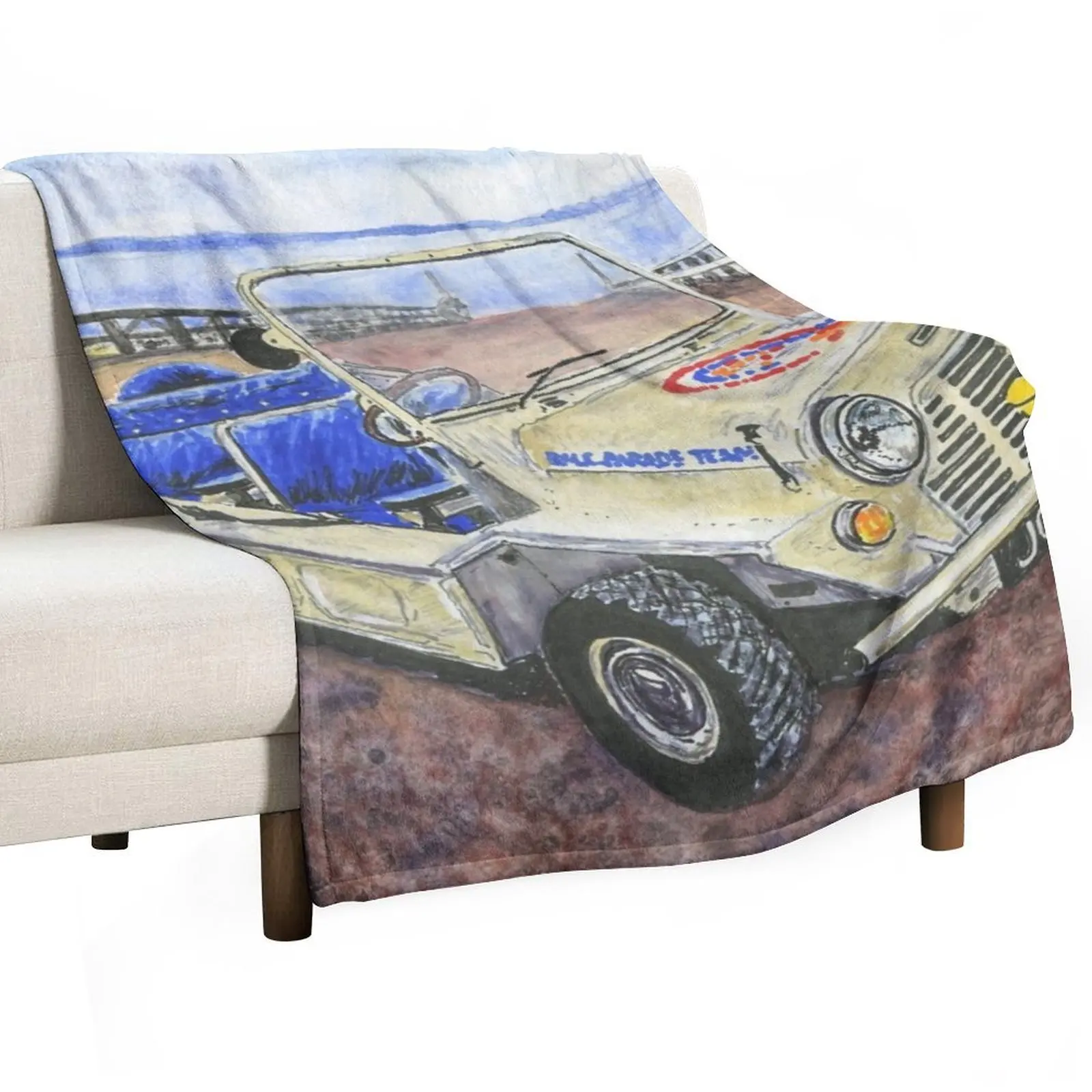 

Austin Mini Moke Throw Blanket Luxury Thicken Thermal sofa bed Extra Large Throw Blankets