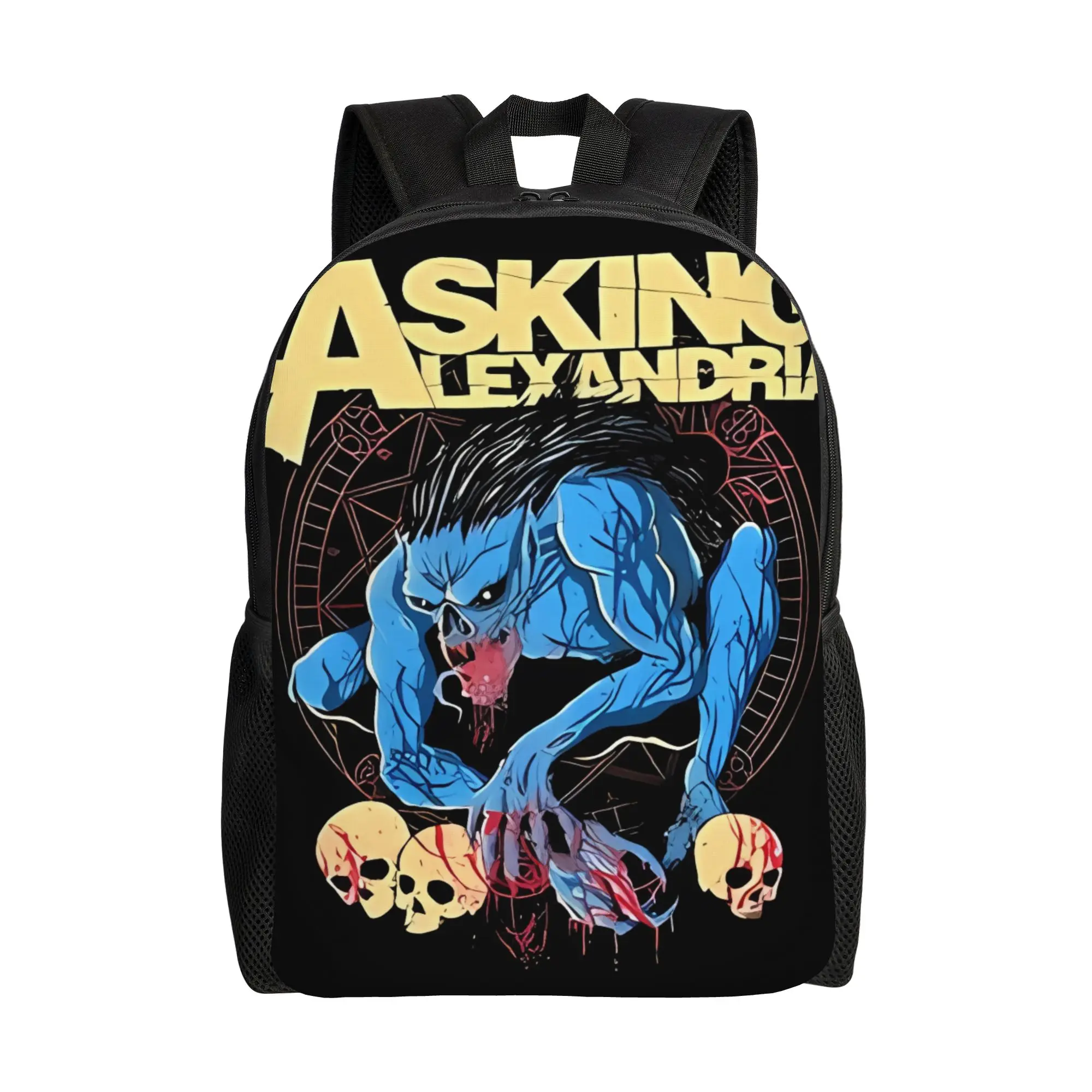 

Asking Alexandria10 Asking Alexandria Backpack Students Fashionable Large Capacity Schoolbag Back To School Season