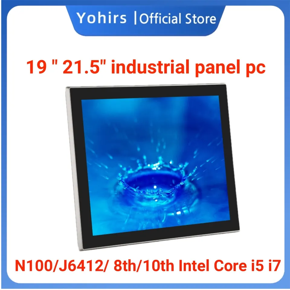 19 Inch industrial Tablet pc i7 1165G7 10510U i5 1135G7 10210U 2.5GbE RJ45 Lan 4*USB3.0 Industrial Panel Computer All in One pc