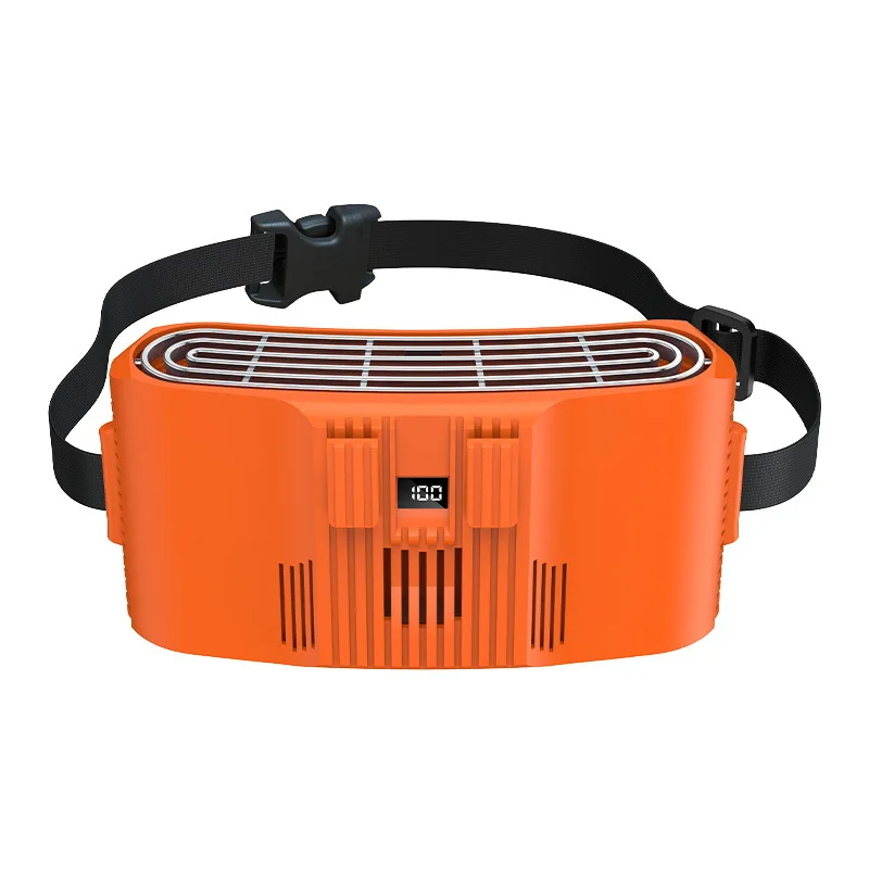 

Hanging waist, fan, semiconductor refrigeration, portable, outdoor