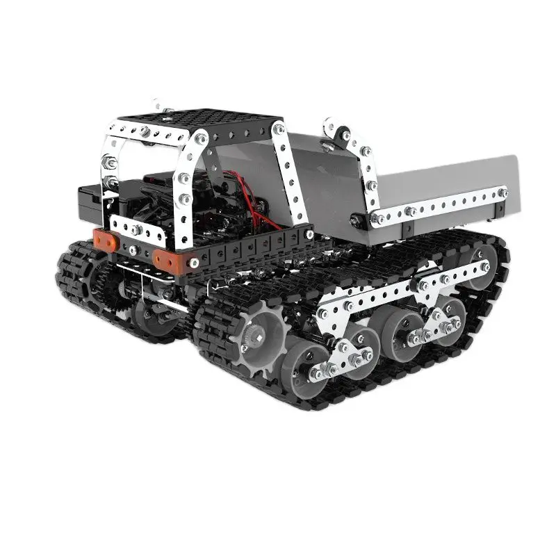 996PCS DIY 3D metal puzzle precision,model assembly,remote control engineering vehicle,dump truck,birthday gift/model decoration