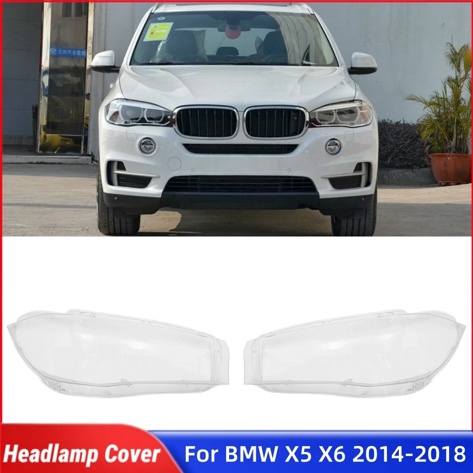 

For BMW X5 X6 F15 F16 2014 2015 2016 2017 2018 Automotive Parts and Accessories Front Headlamp Lamp Cover Glass replacement