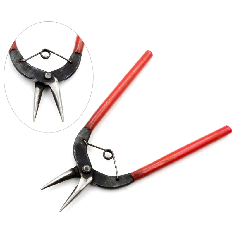 1 stück Edelstahl Nadel Nase Zangen Schmuck, Der Hand Werkzeug Schwarz 12,5 cm