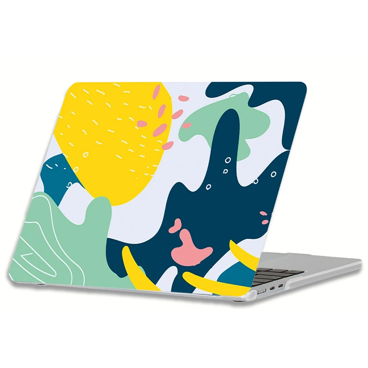

Trendy Abstract Graffiti PC Case For MacBook Air Pro A1932 A2681 A2442 Shockproof Anti Scratch Laptop Protective Cover Gift