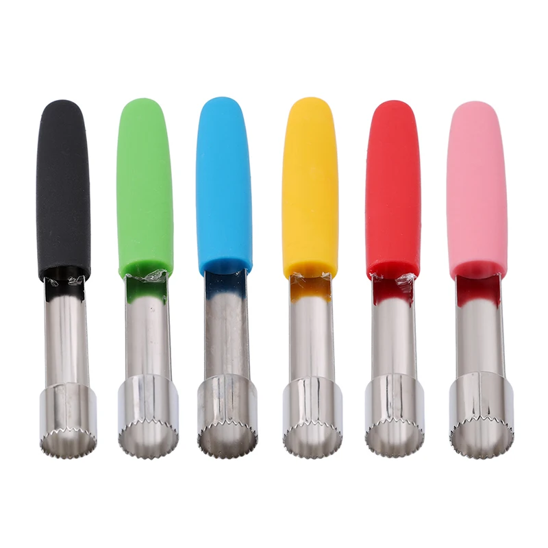 New Apple Corer Stainless Steel Pear Fruit Vegetable Tools Core Seed Remover Cutter Seeder Slicer Knife Kitchen Gadgets Tools - view 2