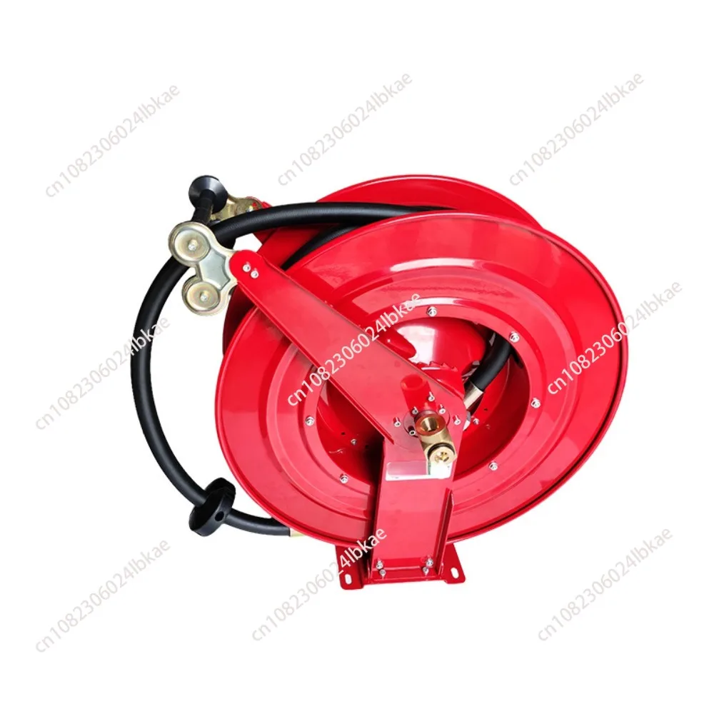 1-Inch Large Diameter Automatic Retractable Fire Coil Industrial Spring Oil Pipe Wind Gun Rolls