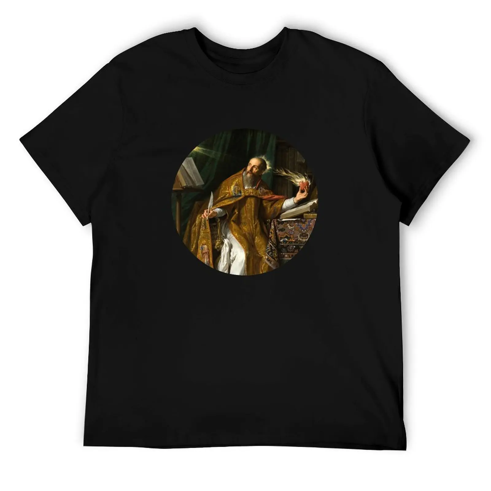 

St. Augustine T-Shirt t shirt man cotton man t shirt summer T-Shirt