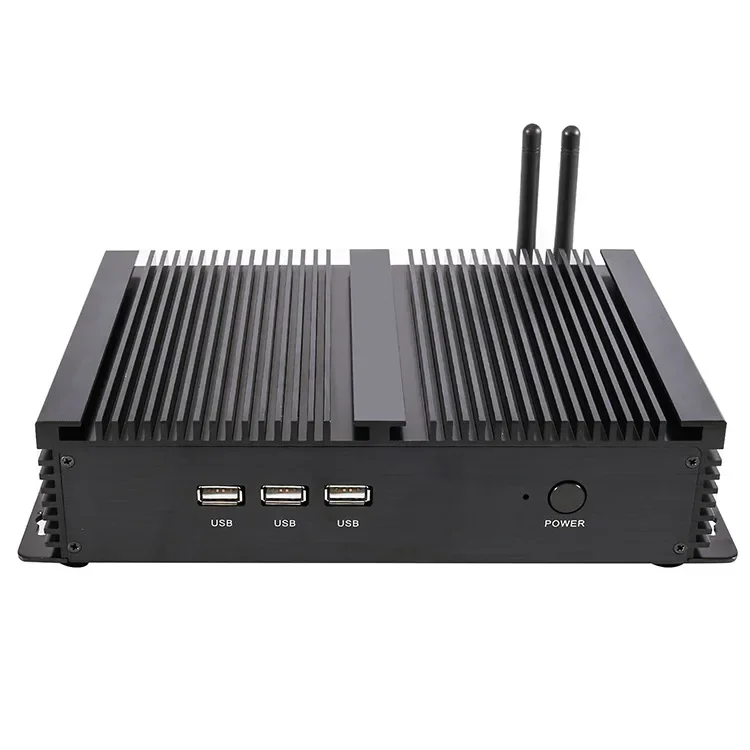 Fanless 10th generation I7-10510U industrial control host i3i5 embedded dual network multi-serial port mini industrial computer