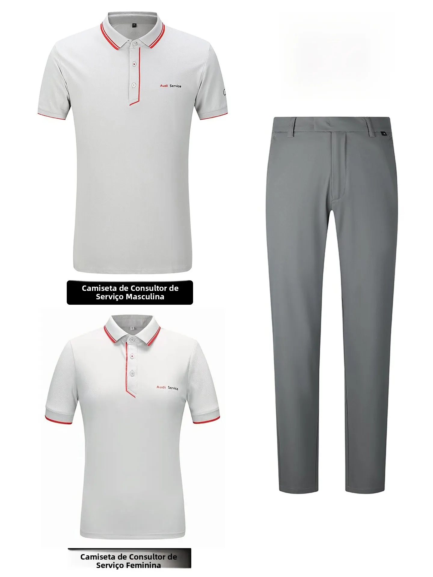 Nova Camiseta  de Verão  para Uniforme de Trabalho, Manga Curta, para Consultores de Serviço e Recepção de Lojas 4S, ...