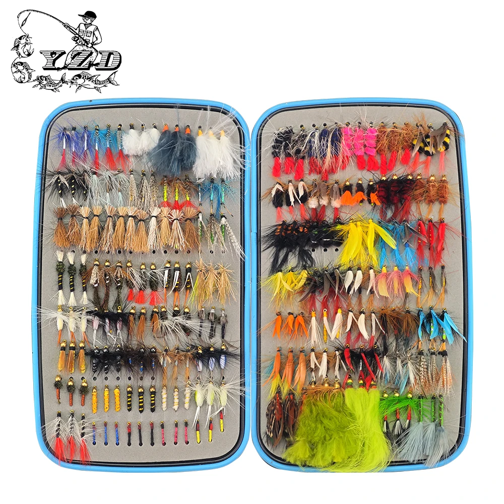 

Wet and Dry Fly Fishing Fly bait set fishing accessories fishing gear Wet hand tied Nymph Flies