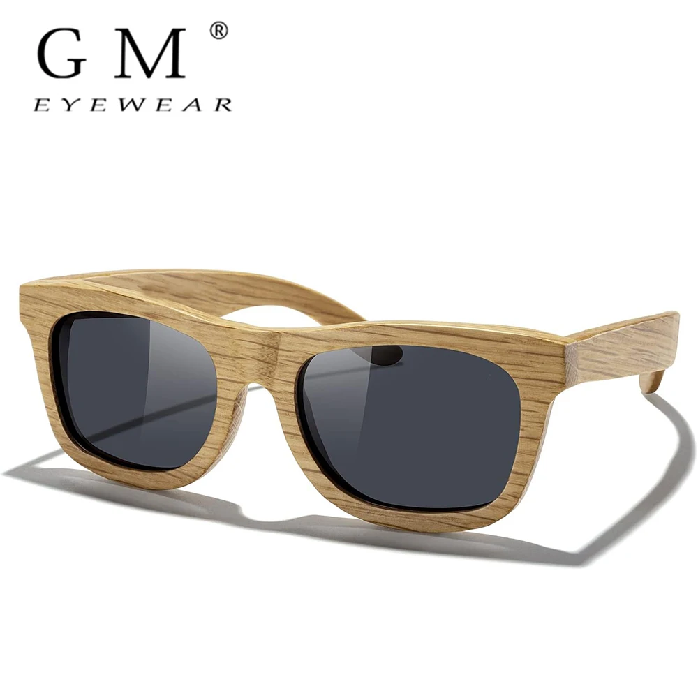 

GM Oak and Du wood sunglasses Luxury handmade glasses for men and women Driving Fishing sunglasses Polarized UV400 8181