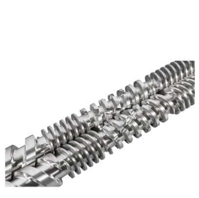 Bimetallic or Nitrided Parallel Twin Screw Barrel for Twin-Screw Extruder Machine