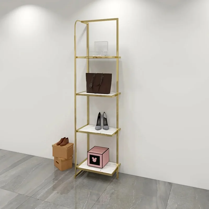 

Customize.Customized Store Design Shop Display Shelves Retail Shoe Handbag LED Display Stand
