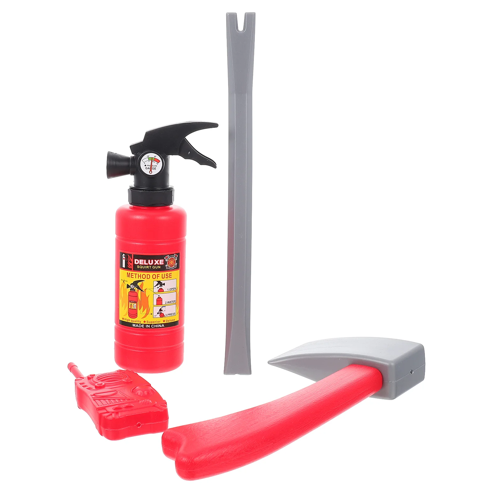 Fire Props Extinguisher Toy Firefighting Toys Spray Water Role-play Simulation Plastic Kids