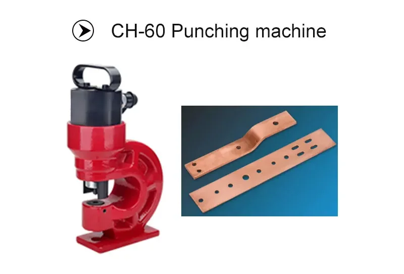 

NEW DHY-150 Split Three In One Busbar Punching Bending Cutting Machine