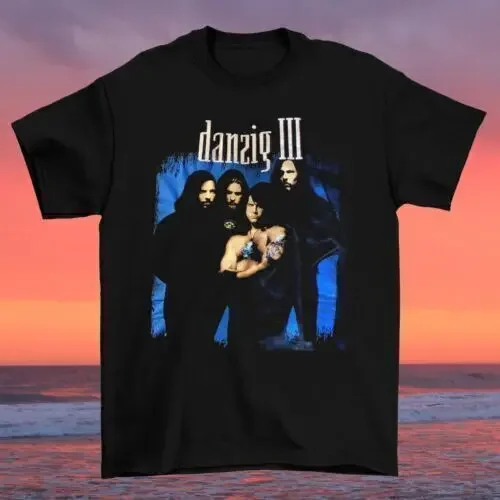 Rare Danzig III Band Shirt Concert Unisex Cotton AG1224