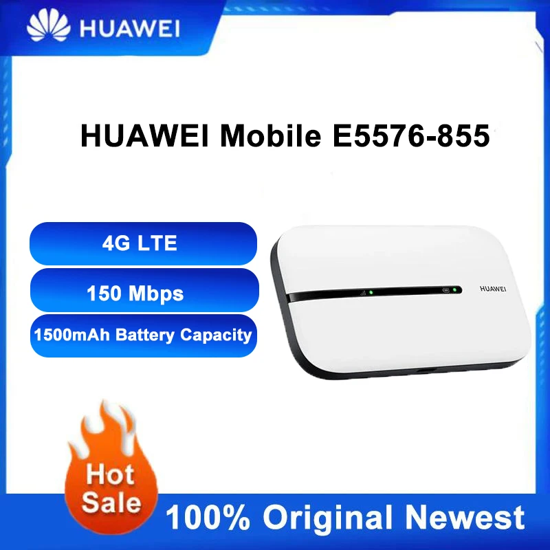 

New Huawei 4G Router Mobile WIFI 3 E5576-855 Mesh Wifi Repeater Extender Unlock 4G LTE With SIM Card Wireless Modem