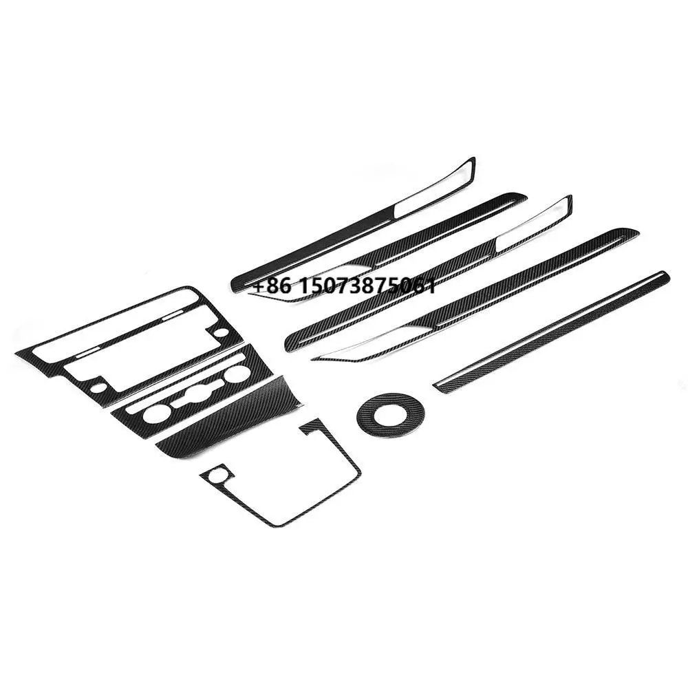 10Pcs Carbon Fiber Interior Only for Golf 7 MK7 GTI Left Rudder Driving