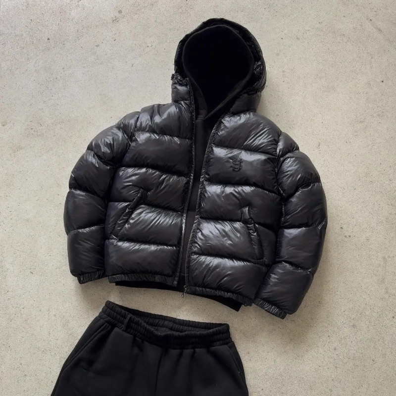 2026New للجنسين خمر الهيب هوب سترة قطن-الشارع الشهير المطرزة شعار فضفاض صالح معطف الشتاء الخريف الشتاء الشتاء سترة الرجال