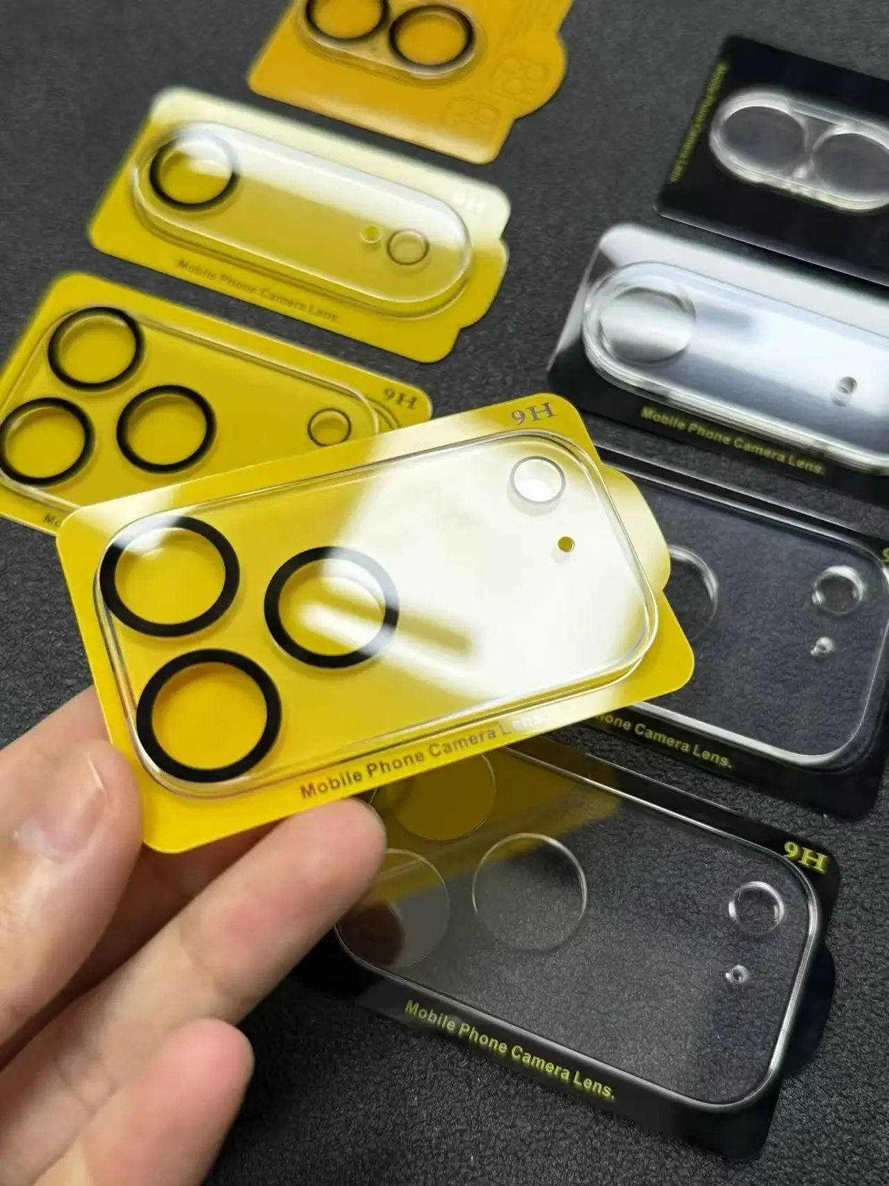 

100PCS for IPHONE 14-16 Pro Max 3D Camera Lens Full Cover Tempered Glass Screen Protector for IPhone 14ProMax 15ProMax 16 ProMax