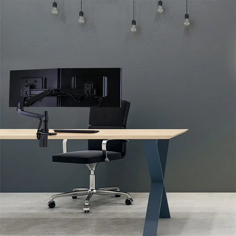 45-489-224 Monitorhalter Dual-Screen-Computer-Rack Desktop-Bildschirm Schwenkarm