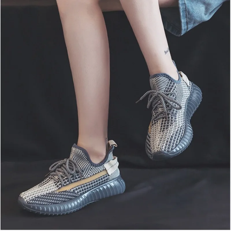 

Новая мужская трендовая студенческая пара, универсальная повседневная обувь, женская дышащая спортивная обувь из тканого материала
