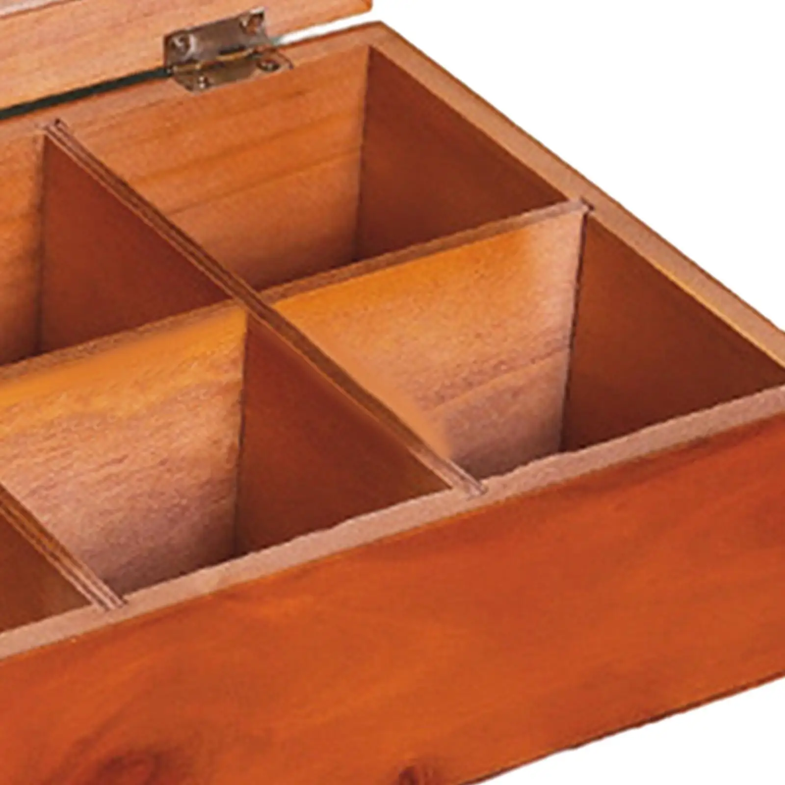 Wood Trinket Box Rustic Vintage Retro 6 Compartments Versatile Showcase for Countertop Mothers Day Gifts Woman Girls Bracelets