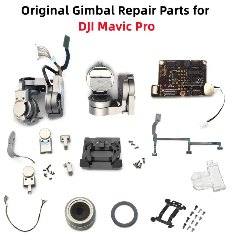 

For Mavic Pro Gimbal Arm Motor Cover Camera Lens Frame Flex Cable Signal Line Motherboard Bracket Repair Parts