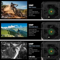 Ulefone Armor 33 Pro 5G Rugged Phone 25500mAh 512GB ROM 6.95” 120Hz 3.4" Rear Screen NFC Android Smartphone 4